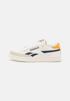 Reebok Classic Unisex CLUB C REVENGE Baskets Basses Chalk/semi Solar Gold/vector Navy