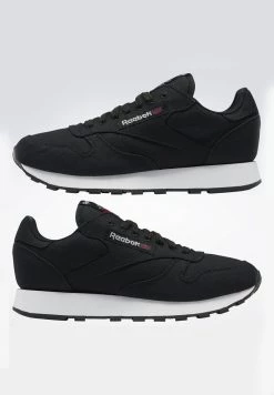 Reebok Classic CL LTHR GROW UNISEX Baskets Basses Core Black/core Black/chalk -Reebok Classic Soldes Magasin 073d9a25d1e6421e83799e3f7a8f4e2c