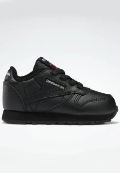 Reebok Classic Unisex CLASSIC LEATHER SHOES Chaussures Premiers Pas Black -Reebok Classic Soldes Magasin 07f6e46d5eda4fa9a599f5d5e951a31a