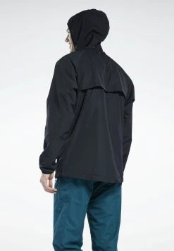 Reebok Classic Unisex Veste Coupe Vent Black -Reebok Classic Soldes Magasin 08d2a7ab983e45e986d3a71f08c088f1