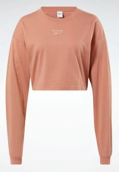 Reebok Classic LONG SLEEVE Sweatshirt Red Femme -Reebok Classic Soldes Magasin 0a566811080747aab1323ec8b48821b5