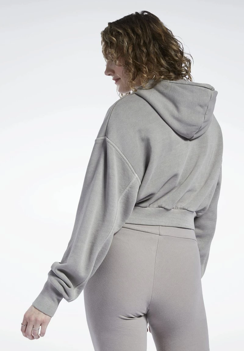 Reebok Classic Sweat à Capuche Grey Femme 3 Reebok Classic Sweat à Capuche Grey Femme – Image 3