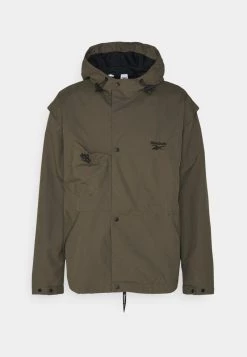 Reebok Classic CAMPING JACKET Veste Légère Army Green Homme