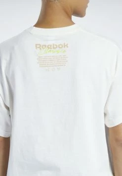 Reebok Classic T Shirt Imprimé White Femme -Reebok Classic Soldes Magasin 0f97c02e33724e9abdb499383e3b8acc
