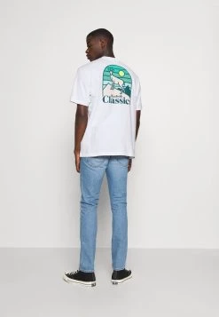 Reebok Classic CAMPING GRAPHIC TEE T Shirt Imprimé White Homme