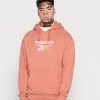 Reebok Classic Homme VECTOR HOODIE Sweat à Capuche Canyon Coral