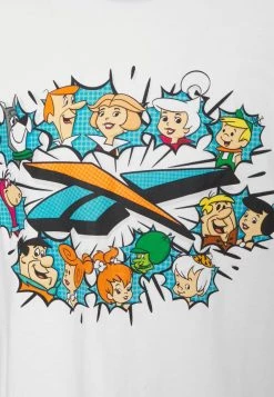 Reebok Classic WORLDS COLLIDE TEE T Shirt Imprimé White Homme -Reebok Classic Soldes Magasin 14c22c7cd5c447bdbc38ee62c6cae086