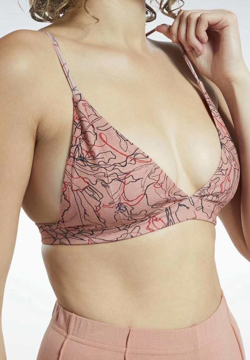 Reebok Classic Femme Soutien Gorge Triangle Red 1 Reebok Classic Femme Soutien Gorge Triangle Red