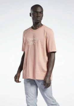 Reebok Classic T Shirt Imprimé Red Unisex