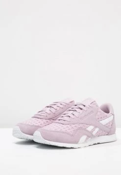 Reebok Classic CL NYLON SLIM ARCHITECT Baskets Basses Shell Purple/white Femme -Reebok Classic Soldes Magasin 216891dcc2b445ecb903b53ed876cd57