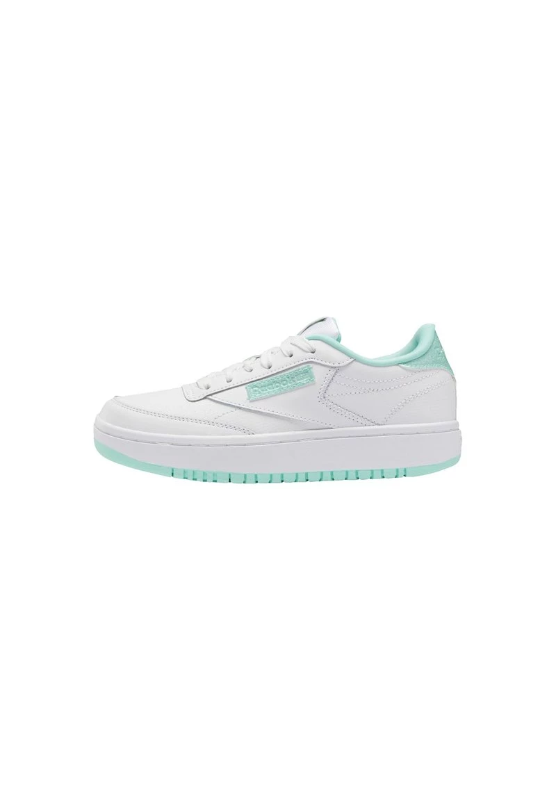 Reebok Classic Enfant CLUB C DOUBLE Baskets Basses White 1 Reebok Classic Enfant CLUB C DOUBLE Baskets Basses White