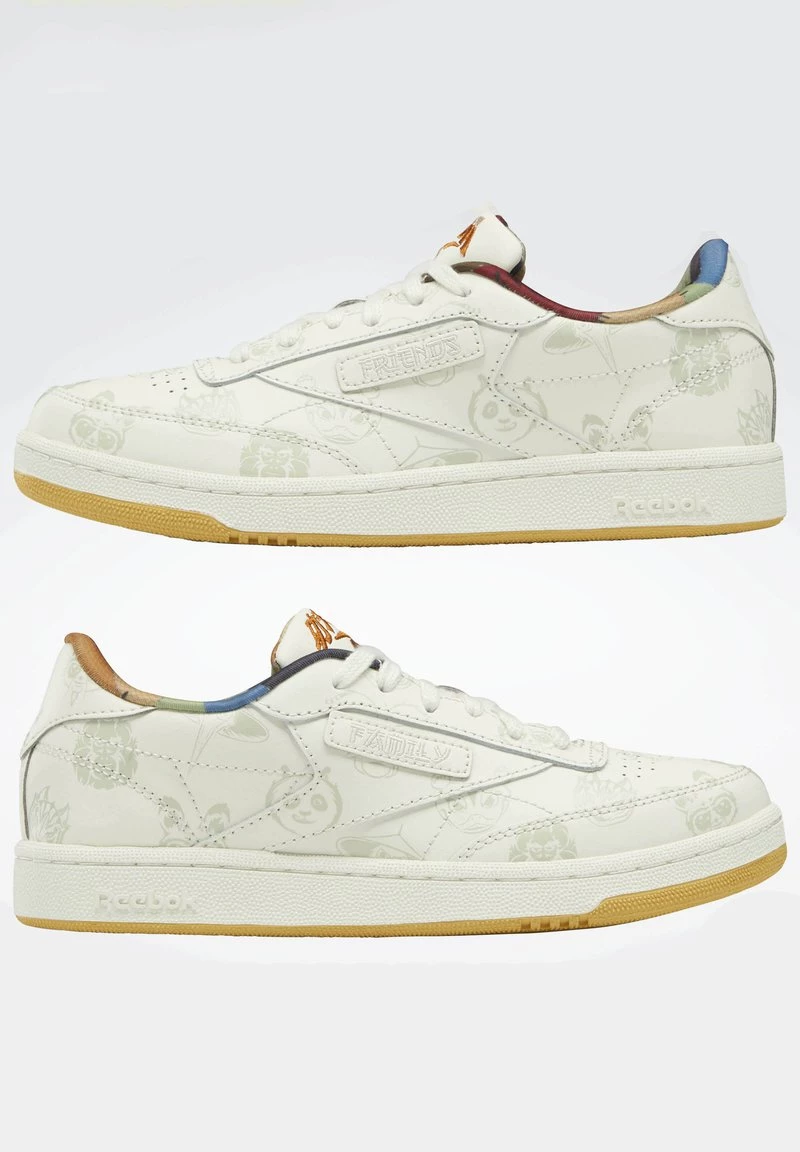 Reebok Classic Unisex CLUB C 85 KUNG FU PANDA Baskets Basses White 7 Reebok Classic Unisex CLUB C 85 KUNG FU PANDA Baskets Basses White – Image 7