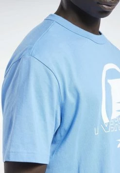 Reebok Classic IVERSON T Shirt Imprimé Blue Homme -Reebok Classic Soldes Magasin 2be025da8d7548e887a1b136f62c8bae