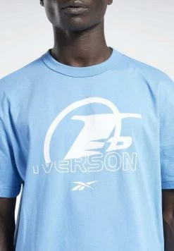 Reebok Classic IVERSON T Shirt Imprimé Blue Homme -Reebok Classic Soldes Magasin 31275874d8314fc889864ad5890ea011