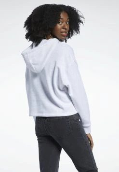 Reebok Classic Femme CLASSICS HOODIE Sweat à Capuche White -Reebok Classic Soldes Magasin 328b372ff2fc488180016cf03765d779