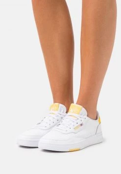 Reebok Classic COURT PEAK Baskets Basses Footwear White/always Yellow Femme