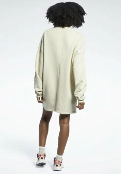 REEBOK CLASSICS NATURAL DYE OVERSIZE CREW DRESS Robe En Jersey Beige Femme -Reebok Classic Soldes Magasin 361d327fbded4ed8a533e4c75098e87f