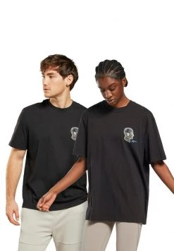 Reebok Classic GS DATA FITNESS UNISEX T Shirt Imprimé Black -Reebok Classic Soldes Magasin 36466dab98364509b8804519f0105e26