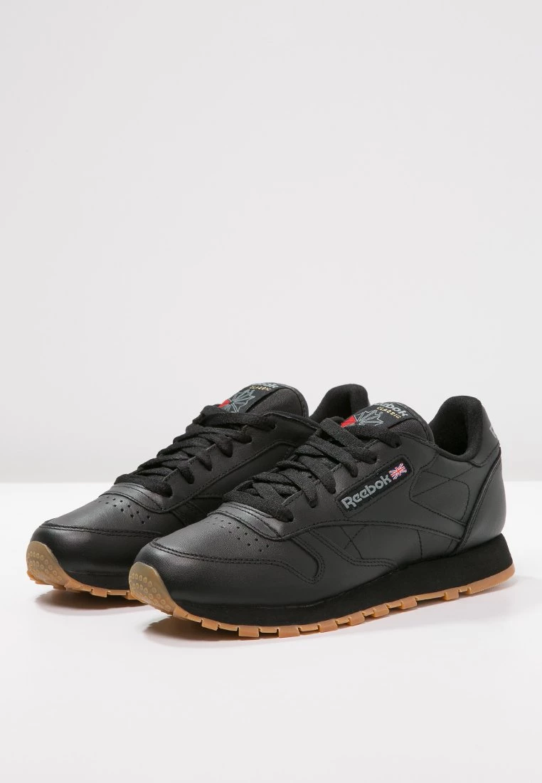 Reebok Classic Unisex CLASSIC LEATHER LOW CUT DESIGN SHOES Baskets Basses Black 3 Reebok Classic Unisex CLASSIC LEATHER LOW CUT DESIGN SHOES Baskets Basses Black – Image 3