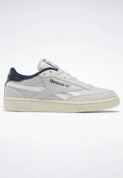 Reebok Classic CLUB C REVENGE UNISEX Baskets Basses Pure Grey /vector Navy/alabaster -Reebok Classic Soldes Magasin 384d078a565544f9984dea78d367cef7