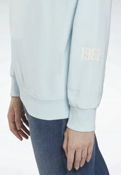 Reebok Classic FREESTYLE GRAPHICS CREW Sweat à Capuche Blue Femme -Reebok Classic Soldes Magasin 39d63115865e4145b76d2fbccb801761