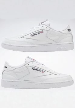 Reebok Classic CLUB C 85 Baskets Basses Ftwr White/ftwr White/core Black Unisex -Reebok Classic Soldes Magasin 3ab9ad1af4de428e8b6c8c3354ce3674