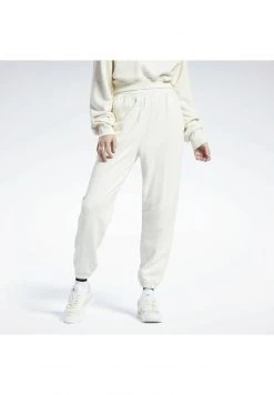 Reebok Classic NATURAL DYE SMALL LOGO FRENCH TERRY Pantalon De Survêtement White Femme