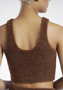 Reebok Classic CLASSICS COZY Débardeur Brown Femme -Reebok Classic Soldes Magasin 40beb7a17d9e4148be29709b0518f8ed