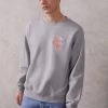Reebok Classic Homme CREW Sweatshirt Medium Grey Heather