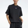 Reebok Classic T Shirt Basique Black Femme
