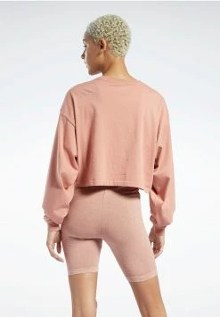 Reebok Classic LONG SLEEVE Sweatshirt Red Femme -Reebok Classic Soldes Magasin 480af946993b4697955fd24c85030222