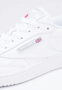 Reebok Classic CLUB C 85 LEATHER UPPER SHOES Baskets Basses White/sheer Grey Unisex -Reebok Classic Soldes Magasin 498e328e8bd6431395dc81331fcdb91f