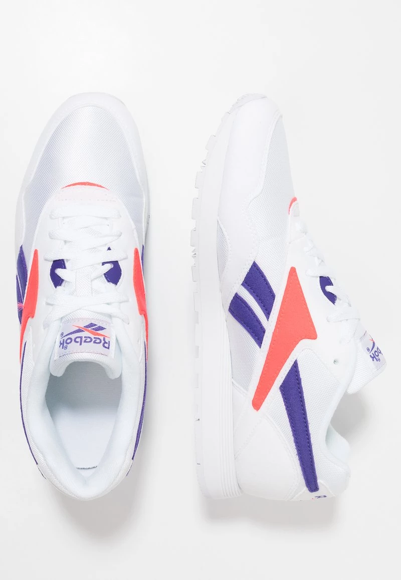 Reebok Classic RAPIDE Baskets Basses White/team Purple/neon Red Unisex 2 Reebok Classic RAPIDE Baskets Basses White/team Purple/neon Red Unisex – Image 2