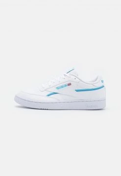 Reebok Classic CLUB C 85 VEGAN UNISEX Baskets Basses Footwear White/digital Blue/essential Blue