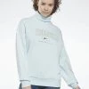 Reebok Classic FREESTYLE GRAPHICS CREW Sweat à Capuche Blue Femme