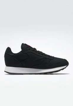 Reebok Classic CL LTHR GROW UNISEX Baskets Basses Core Black/core Black/chalk -Reebok Classic Soldes Magasin 521f0c4d71e04713918ea462761d2801