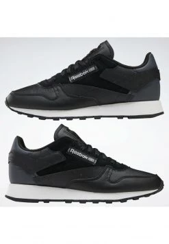 Reebok Classic CLASSIC LEATHER UNISEX Baskets Basses Black -Reebok Classic Soldes Magasin 54ae1b75413d4e7f8beaa629824fb826