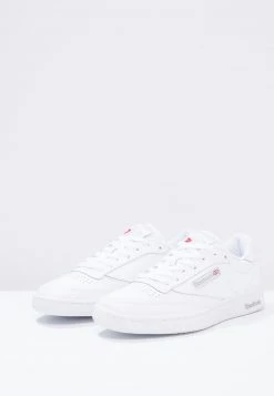 Reebok Classic CLUB C 85 LEATHER UPPER SHOES Baskets Basses White/sheer Grey Unisex -Reebok Classic Soldes Magasin 551a08eeb33342c4b58bdedac8d3c65c