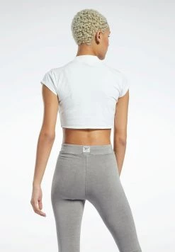 Reebok Classic T Shirt Basique White Femme -Reebok Classic Soldes Magasin 56c4d247da3f4872a56aac8a86610d22