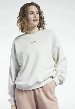 Reebok Classic Sweatshirt White Femme