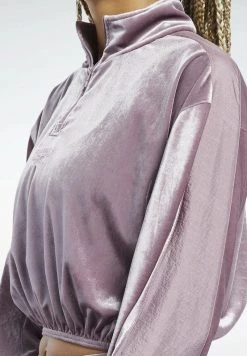 Reebok Classic Femme CL NEW YEAR MIDLAYER Sweatshirt Purple -Reebok Classic Soldes Magasin 581aaa09ce824245892d7c1e3699dc62