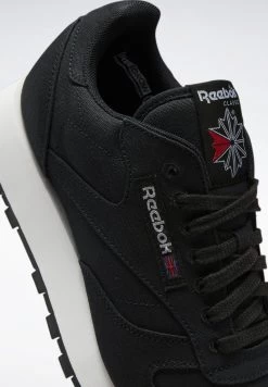 Reebok Classic CL LTHR GROW UNISEX Baskets Basses Core Black/core Black/chalk -Reebok Classic Soldes Magasin 58fe5cb66296409493aaf94b1252fa72
