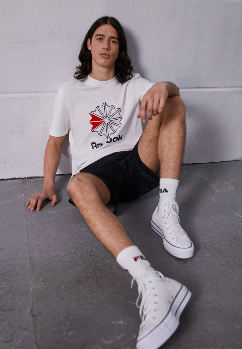 Reebok Classic STARCREST TEE T Shirt Imprimé White Homme 1 Reebok Classic STARCREST TEE T Shirt Imprimé White Homme