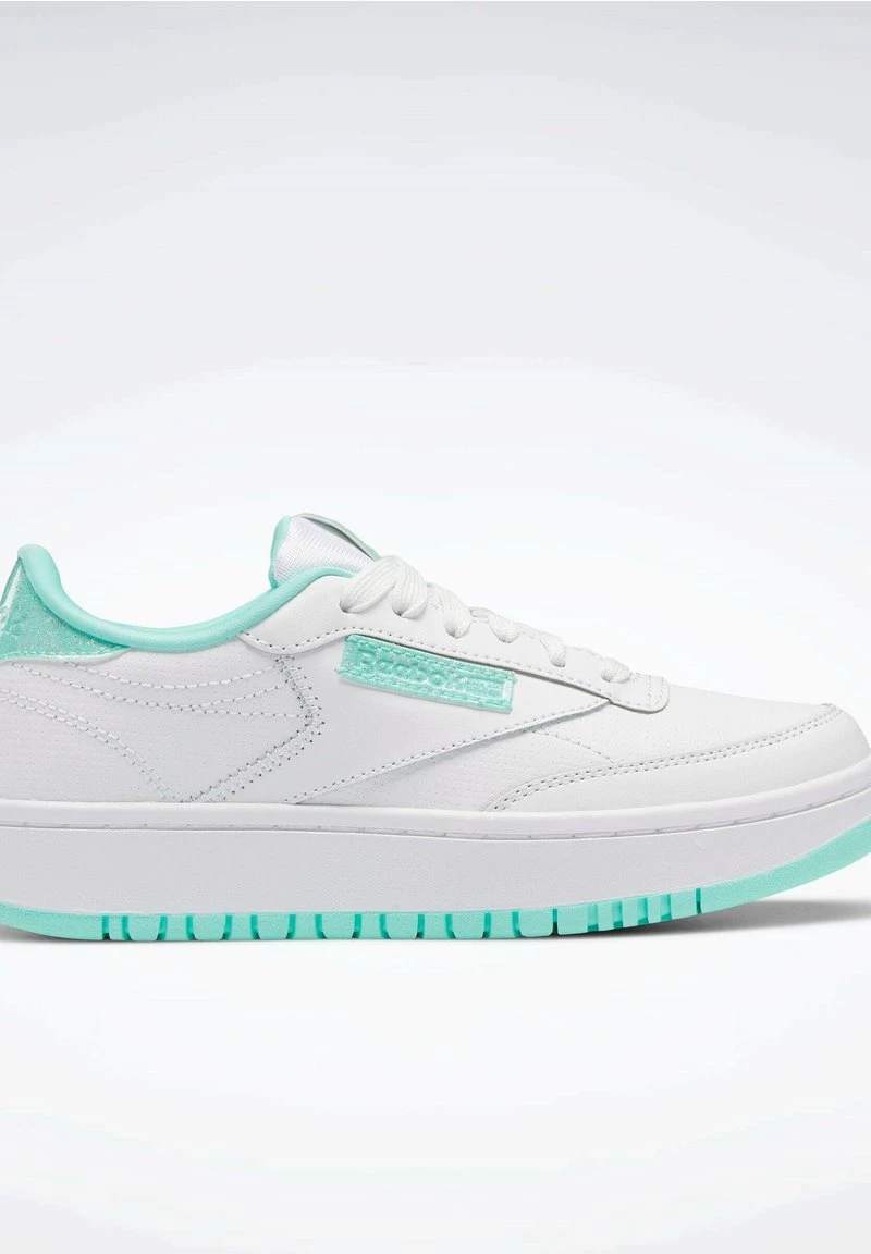 Reebok Classic Enfant CLUB C DOUBLE Baskets Basses White 6 Reebok Classic Enfant CLUB C DOUBLE Baskets Basses White – Image 6