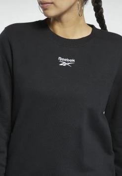 Reebok Classic Femme CLASSIC SMALL LOGO CASUAL T Shirt à Manches Longues Black -Reebok Classic Soldes Magasin 5c8c41a46b5140ecaf128eaefc53a243