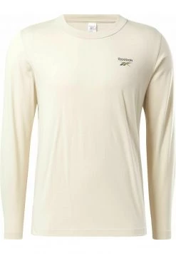 Reebok Classic DESTINATION TEE T Shirt à Manches Longues Beige Homme