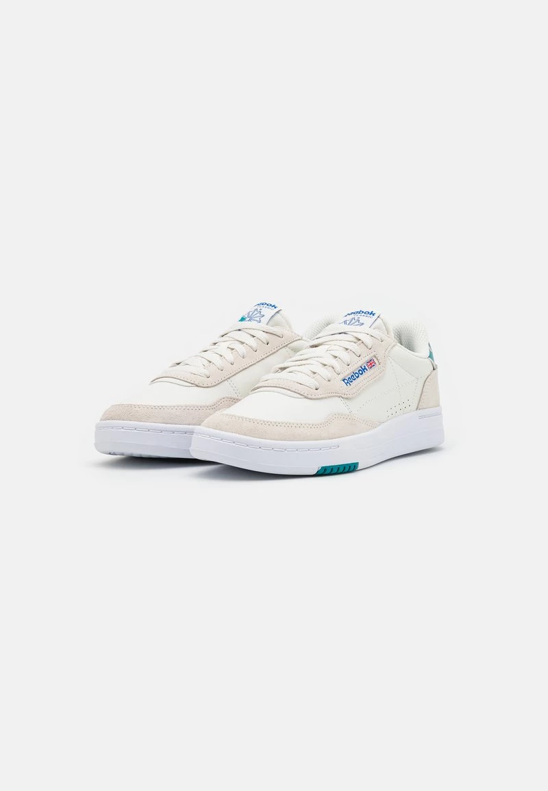 Reebok Classic COURT PEAK UNISEX Baskets Basses Off White/turquoise/blue 2 Reebok Classic COURT PEAK UNISEX Baskets Basses Off White/turquoise/blue – Image 2