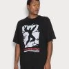 Reebok Classic HUMAN RIGHTS NOW GRAPHIC T Shirt Imprimé Black Homme