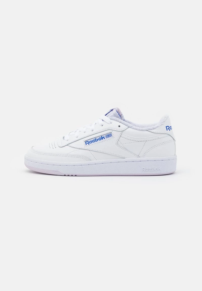 Reebok Classic Femme CLUB C 85 Baskets Basses White/luminous Lilac/court Blue 2 Reebok Classic Femme CLUB C 85 Baskets Basses White/luminous Lilac/court Blue – Image 2