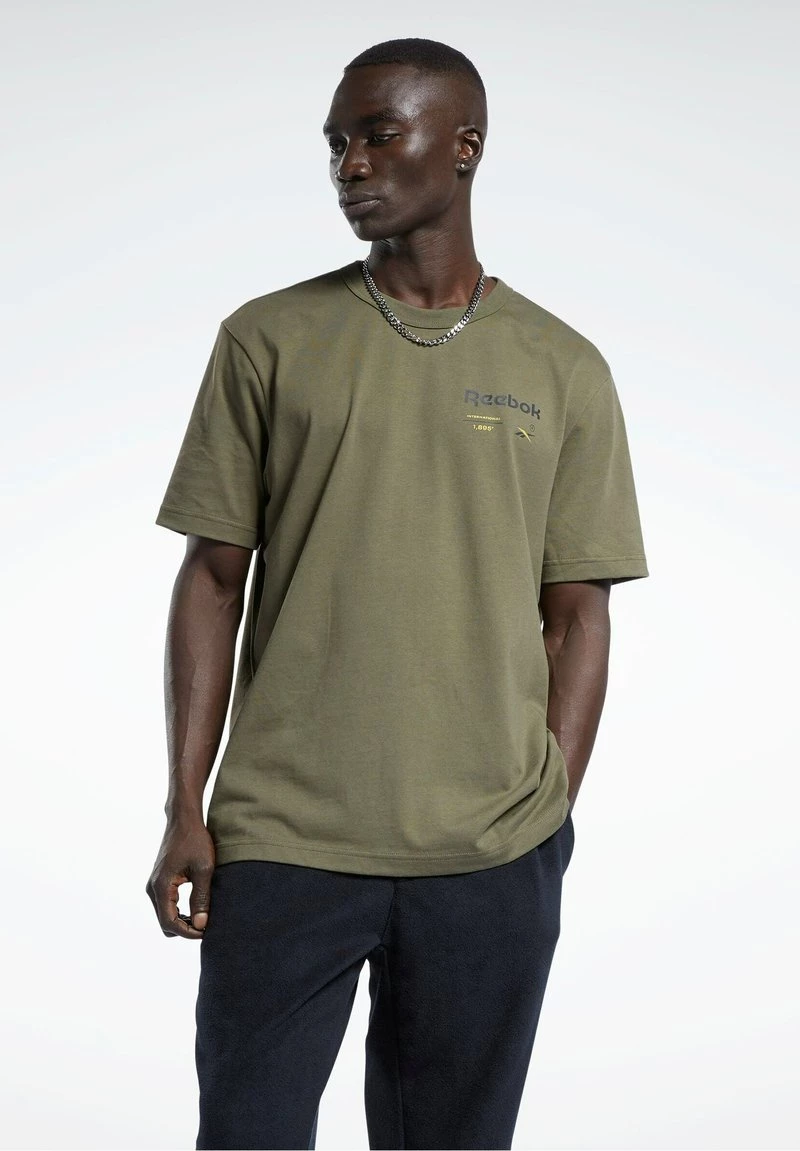 Reebok Classic CLASSICS T Shirt Imprimé Green Unisex 1 Reebok Classic CLASSICS T Shirt Imprimé Green Unisex